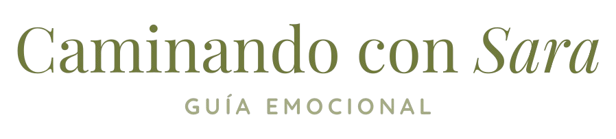 Logotipo Caminando con Sara Guía Emocional